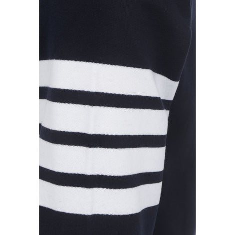 Thom Browne Blue Cotton Sweatshirt Thom Browne