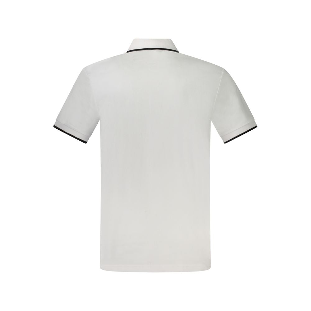 Hugo Boss White Cotton Men's Polo Shirt Hugo Boss