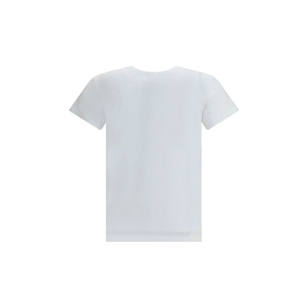 Valentino White Cotton T-Shirt Valentino