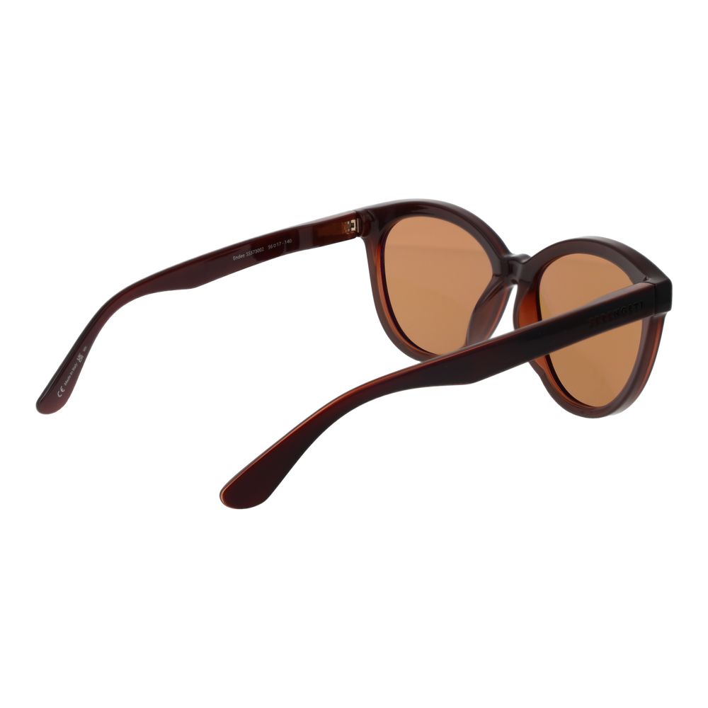 Serengeti Brown Plastic Sunglasses Serengeti