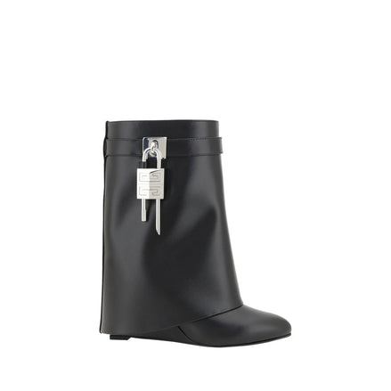 Givenchy Black Calf Leather Bos Taurus Ankle Boots Givenchy