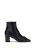Valentino Garavani Black Goatskin Ankle Boots Valentino Garavani