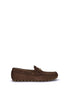 Valentino Garavani Brown Rubber Slip-On Loafers Valentino Garavani