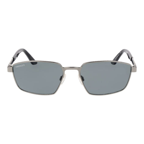 Serengeti Gray Metal Sunglasses Serengeti