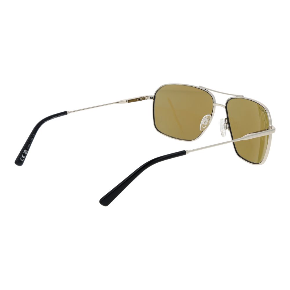 Serengeti Silver Metal Sunglasses Serengeti