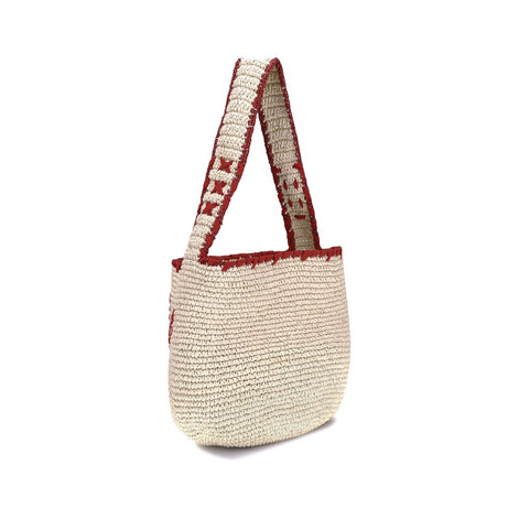 Marni Beige Raffia Shoulder Bag Marni