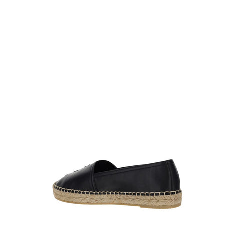 Saint Laurent Black Lamb Ovis Aries Aries Espadrilles Saint Laurent