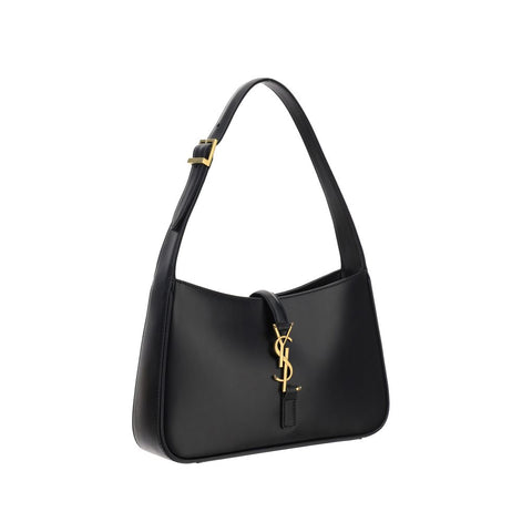 Saint Laurent Black Calf Leather Bos Taurus Shoulder Bag Saint Laurent