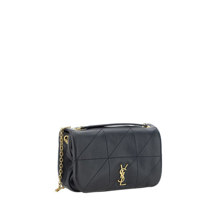 Saint Laurent Black Lamb Ovis Aries Aries Shoulder Bag Saint Laurent