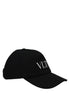 Valentino Garavani Black Cotton Cap (Baseball Hat) Valentino Garavani