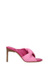 Jacquemus Pink Leather Stiletto Heel Sandals Jacquemus