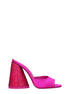 The Attico Pink Satin Platform Sandals The Attico