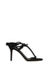 Isabel Marant Black Leather Stiletto Heel Sandals Isabel Marant
