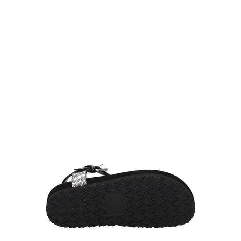 Isabel Marant Black Leather Flip-Flop Sandals Isabel Marant