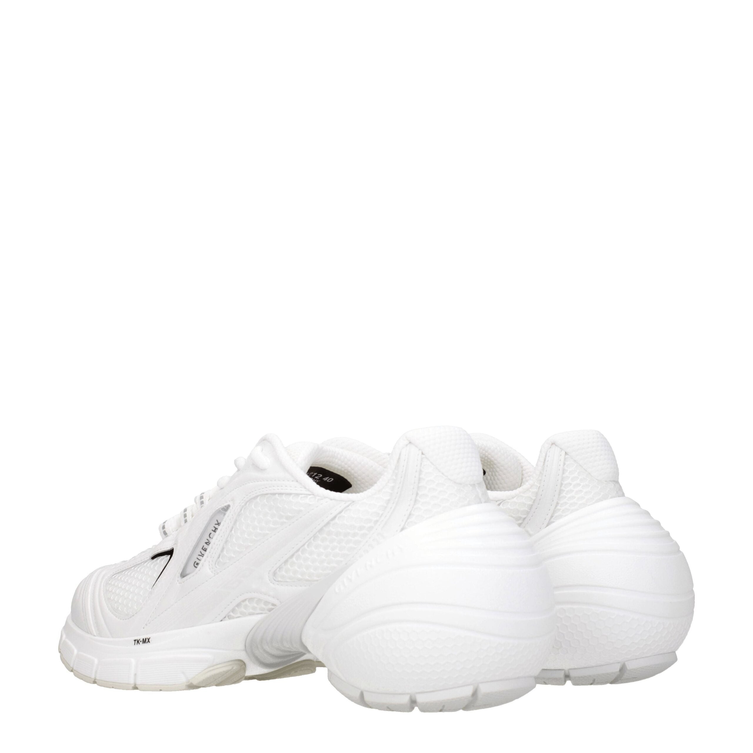 Givenchy White Fabric Athletic Sneakers Givenchy