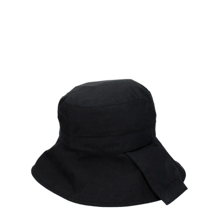Jacquemus Black Cotton Bucket Hat Jacquemus