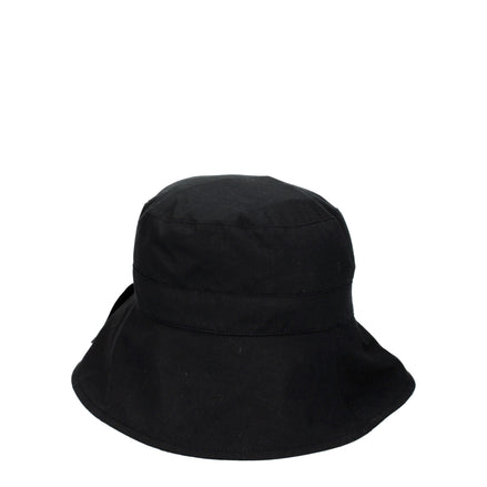 Jacquemus Black Cotton Bucket Hat Jacquemus
