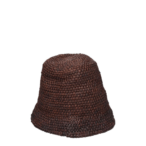 Jacquemus Brown Raffia Bucket Hat Jacquemus