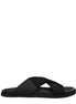 Givenchy Black Fabric Slippers Givenchy
