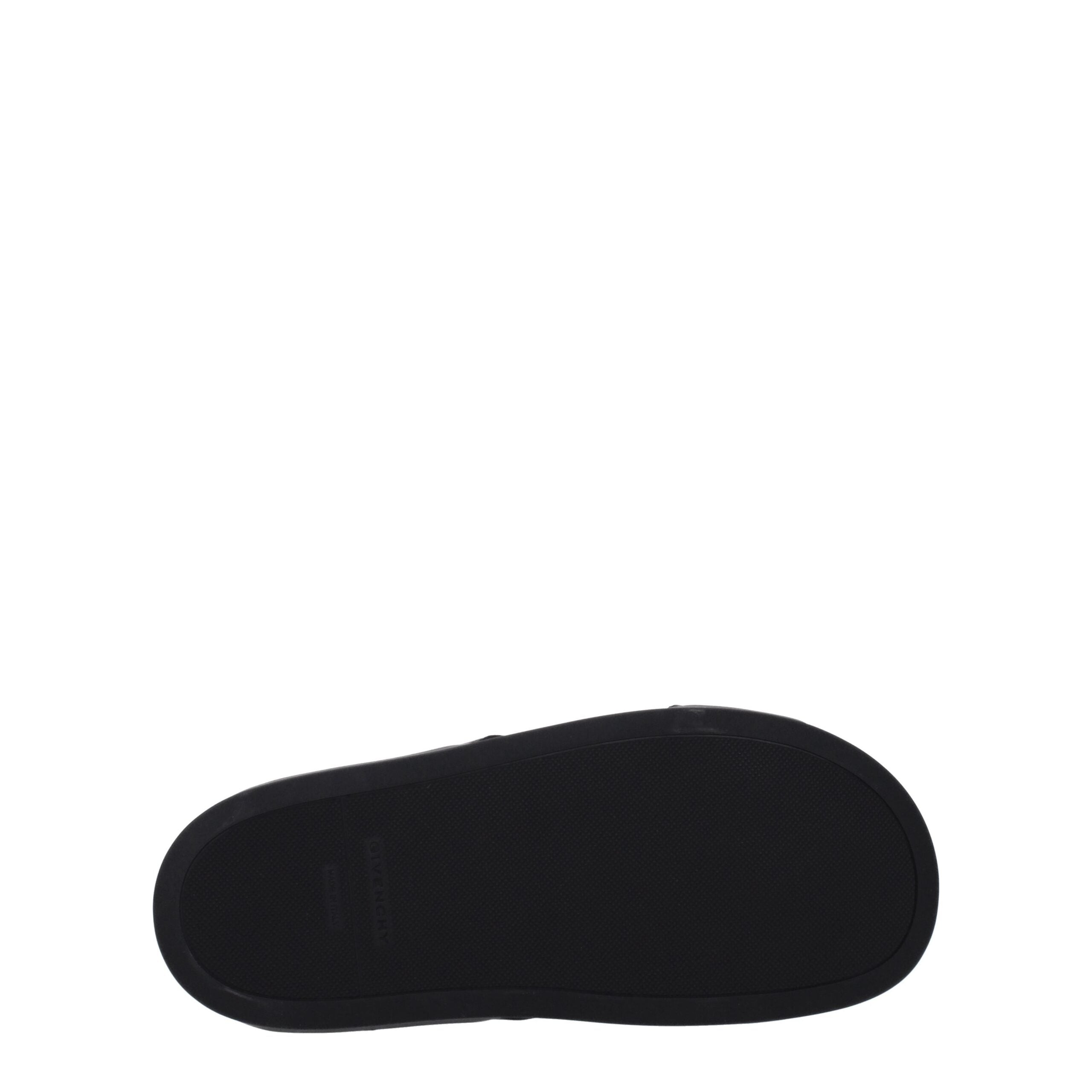 Givenchy Black Fabric Slippers Givenchy