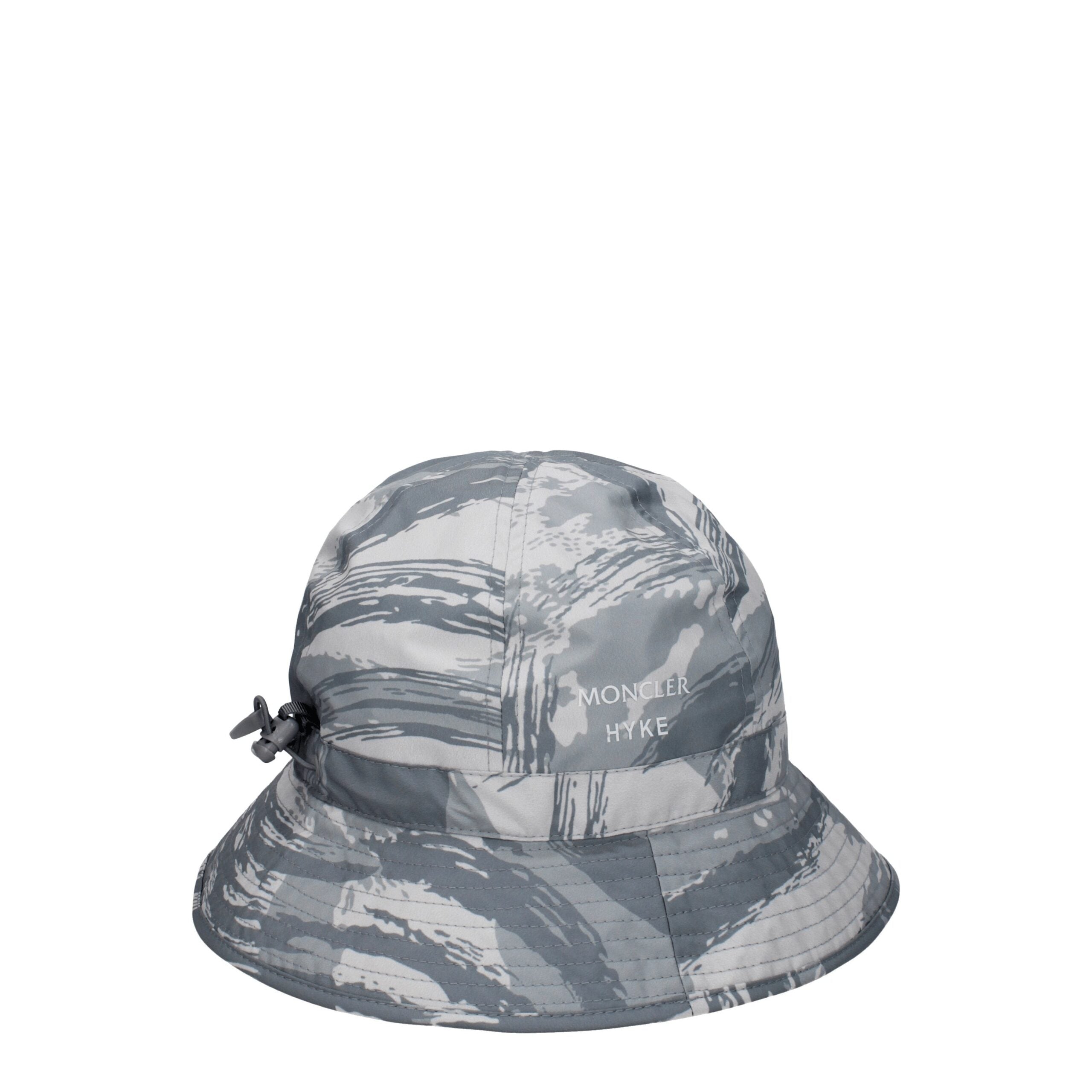 Moncler Gray Polyester Bucket Hat Moncler