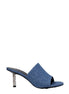 Givenchy Blue Fabric Platform Sandals Givenchy