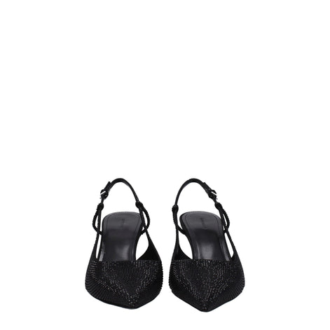 Givenchy Black Fabric High Heel Pumps