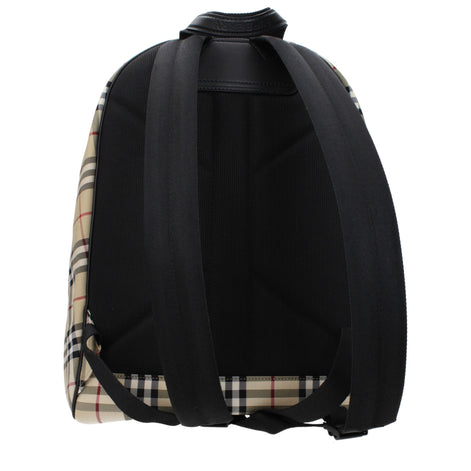 Burberry Beige Fabric Backpack Burberry