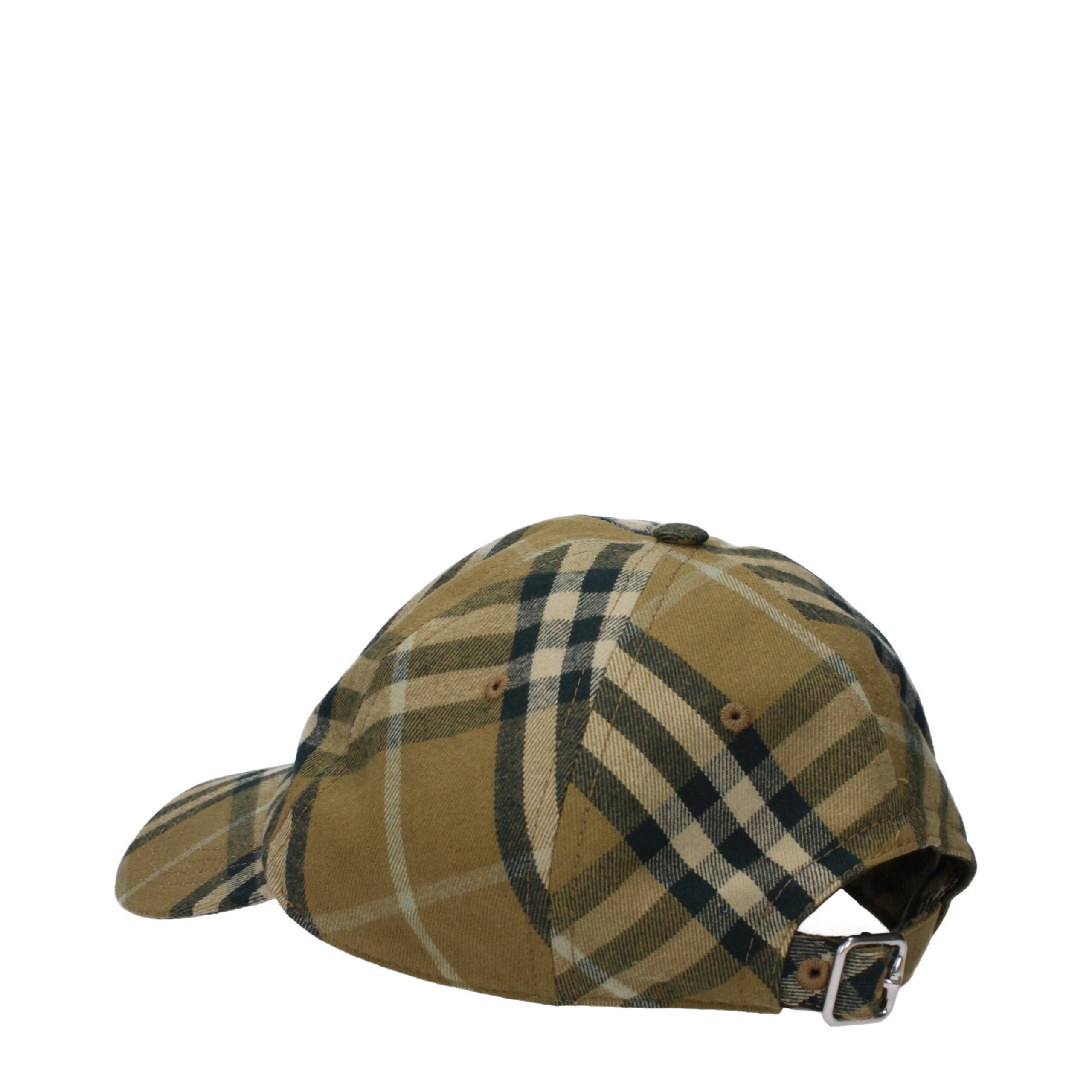 Burberry Green Cotton Cap (Baseball Hat) Burberry