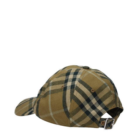 Burberry Green Cotton Cap (Baseball Hat) Burberry
