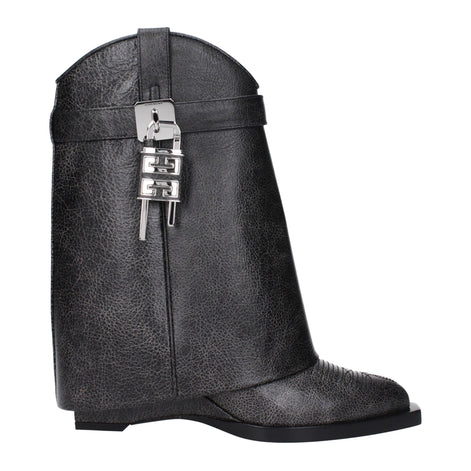 Givenchy Black Leather Ankle Boots Givenchy