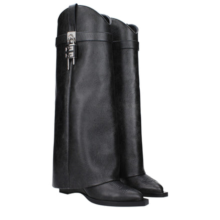 Givenchy Black Leather Boots Givenchy