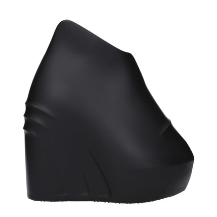 Givenchy Black Cotton Wedge Sandals Givenchy