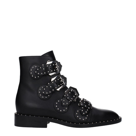 Givenchy Black Leather Ankle Boots Givenchy