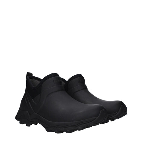 Givenchy Black Cotton Ankle Boots Givenchy