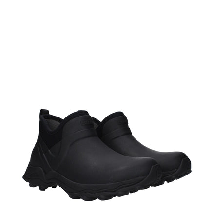 Givenchy Black Cotton Ankle Boots Givenchy