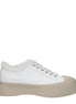 Marni White Leather Low Top Sneakers Marni