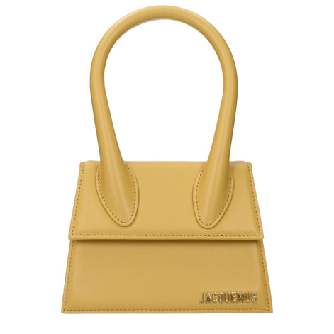 Jacquemus Yellow Leather Handbag Jacquemus