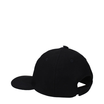 Stella McCartney Black Cotton Cap (Baseball Hat) Stella McCartney