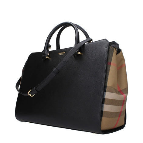 Burberry Black Leather Handbag Burberry
