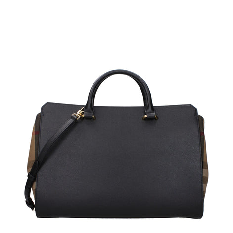 Burberry Black Leather Handbag Burberry