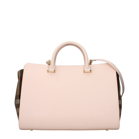 Burberry Pink Leather Handbag Burberry
