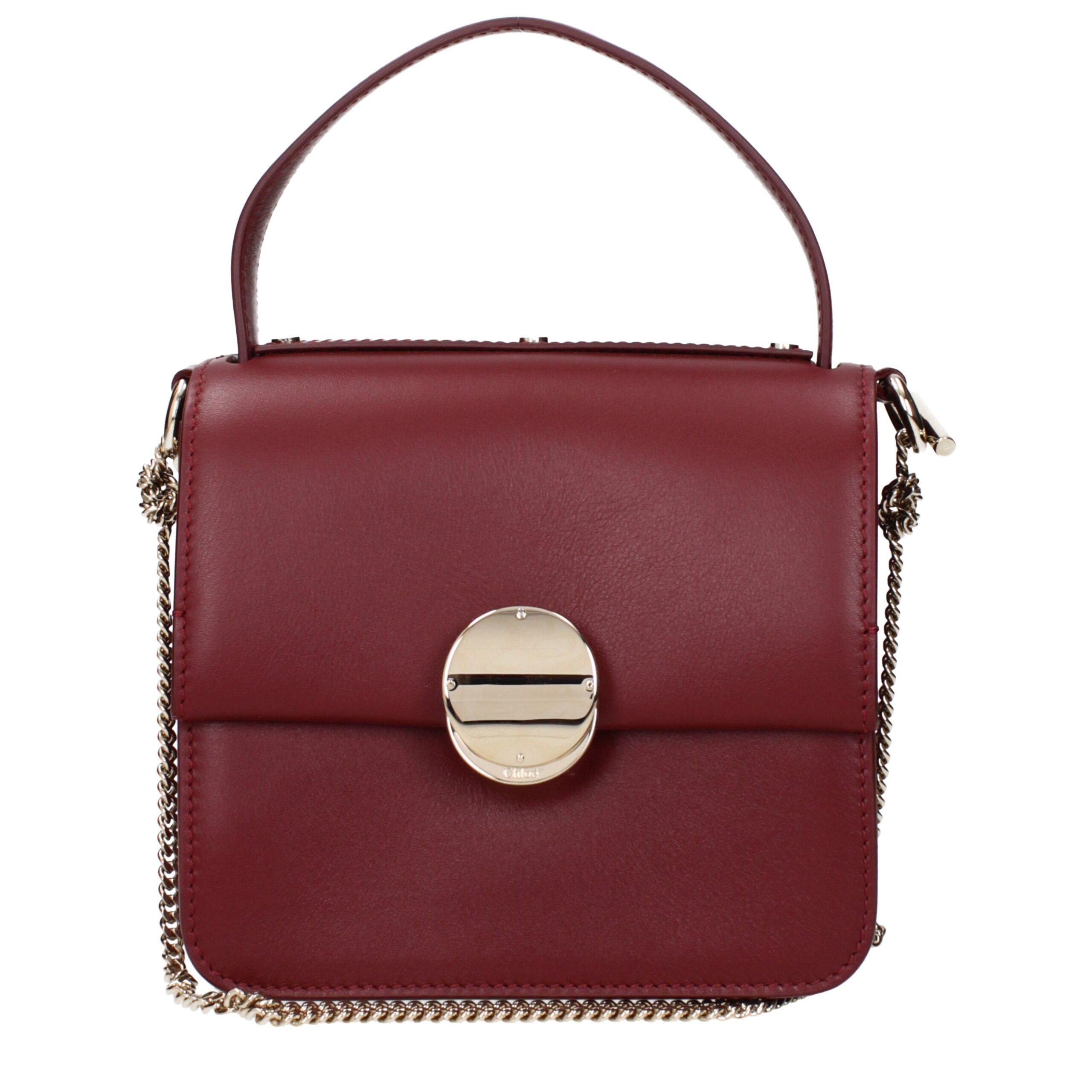 Chloé Red Leather Handbag Chloé
