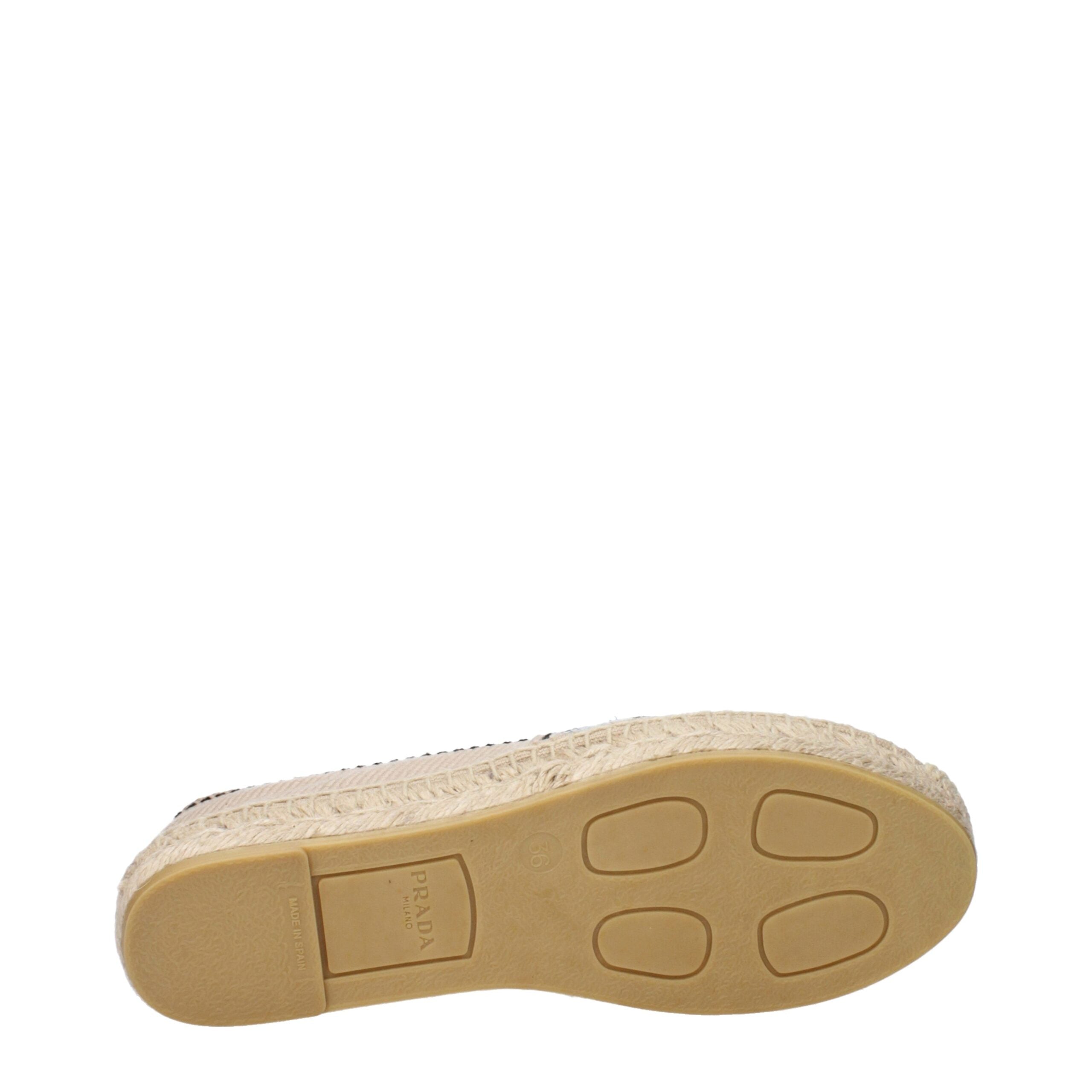 Prada Beige Fabric Espadrilles Prada