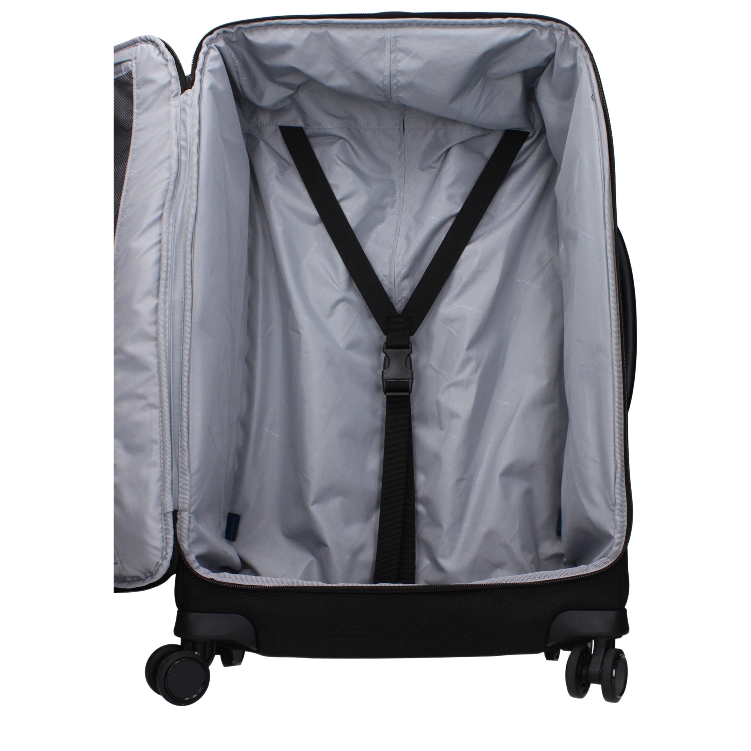 Piquadro Black Fabric Luggage And Travel Piquadro