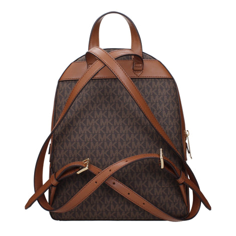 Michael Kors Brown Fabric Backpack Michael Kors
