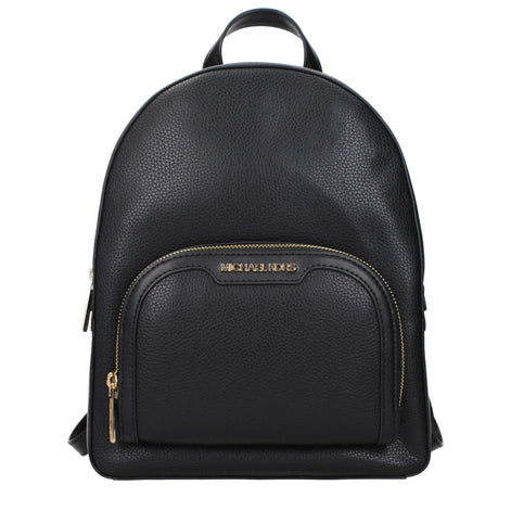 Michael Kors Black Leather Backpack