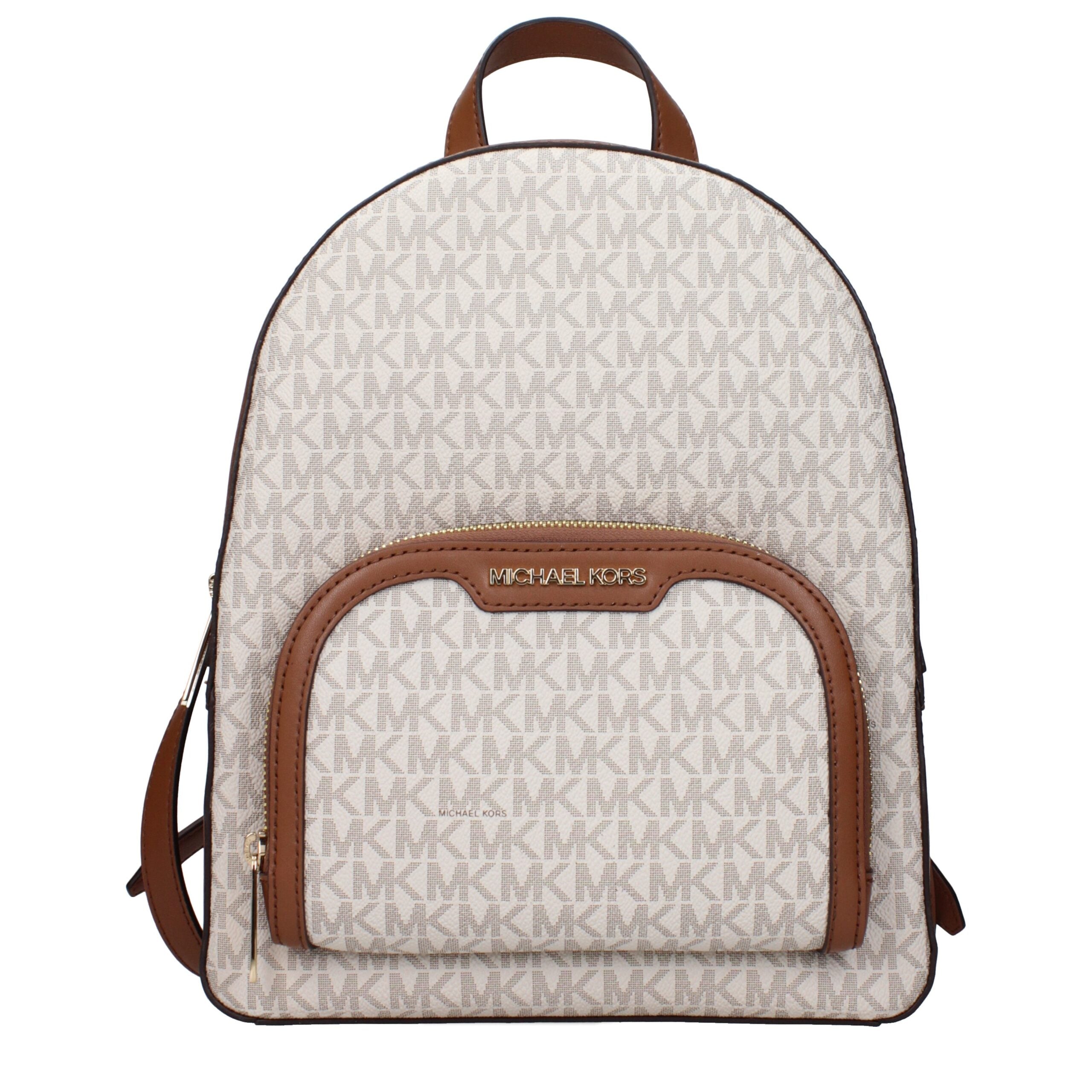 Michael Kors Beige Fabric Backpack Michael Kors