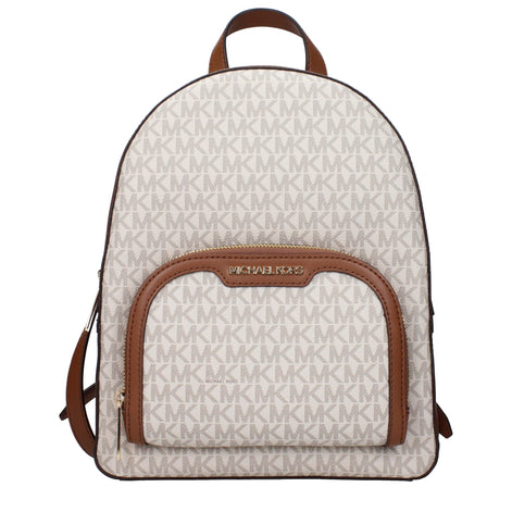 Michael Kors Beige Fabric Backpack Michael Kors