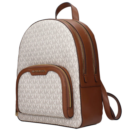 Michael Kors Beige Fabric Backpack Michael Kors